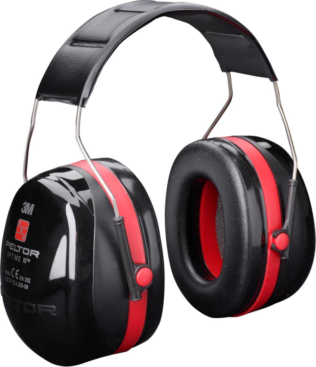 Kuulonsuojain 3M Peltor Optime III - KUULONSUOJAIN PÄÄLAKISANKA 3M H540A-411-SV