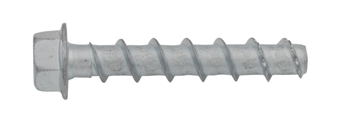 Betoniruuvi Sormat S-CSA+ HEX ML kuusiokanta laipalla - BETONIRUUVI KUUSIO/LAIPPA ML SORMAT S-CSA+ 8X55/5 AV13