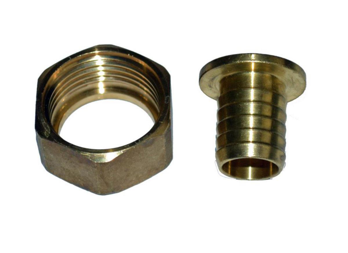 Letkuliitin messinki SK - LETKULIITIN MESSINKI 1/2X16MM SK IRTOMUTTERILLA