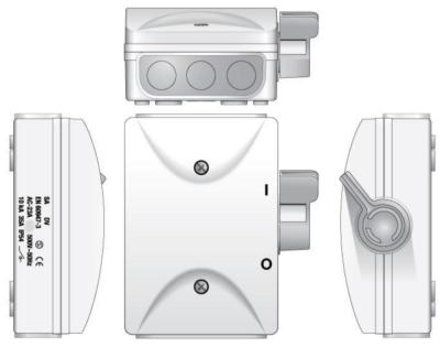 TURVAKYTKIN VIPU NORWESCO SA316DV 3x16A 7.5kW IP54