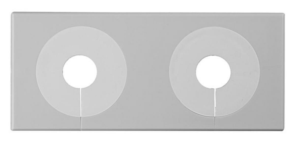 Peitelevy Faluplast 2-osainen - PEITELEVY 2-OS AVAUTUVA 12-22MM, 60 C/C VALKOINEN