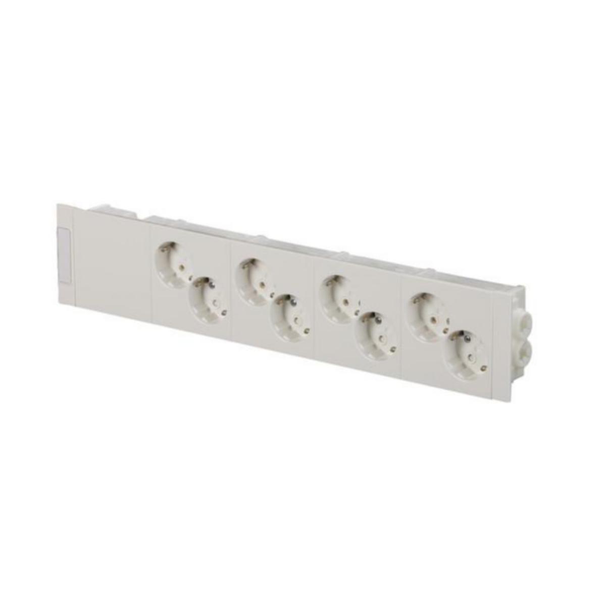 Kanavapistorasia ABB ProDuct esikytketty 8-osainen - KANAVAPISTORASIA PRODUCT 8S/16A/IP20 ESIKYTK. VAL
