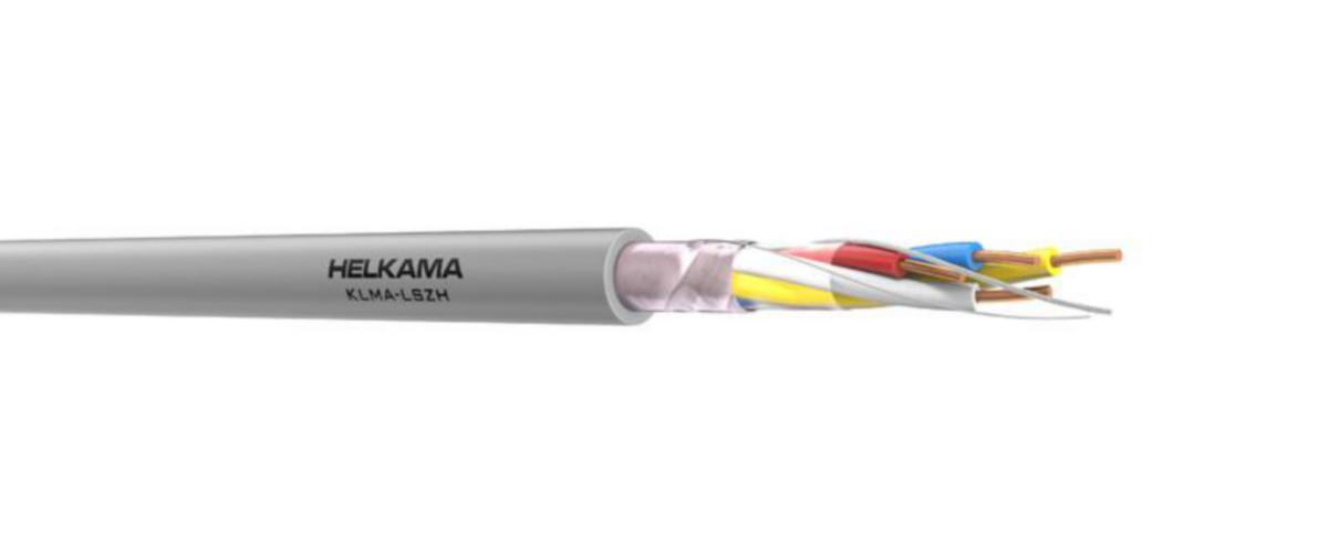 Merkinantokaapeli Helkama KLMA-HF Dca - MERKINANTOKAAPELI-HF HELKAMA KLMA-LSZH 2X0.8+0.8 DCA LTK150