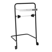 Lattiateline Katrin Industrial Floor Dispenser - Black Metal