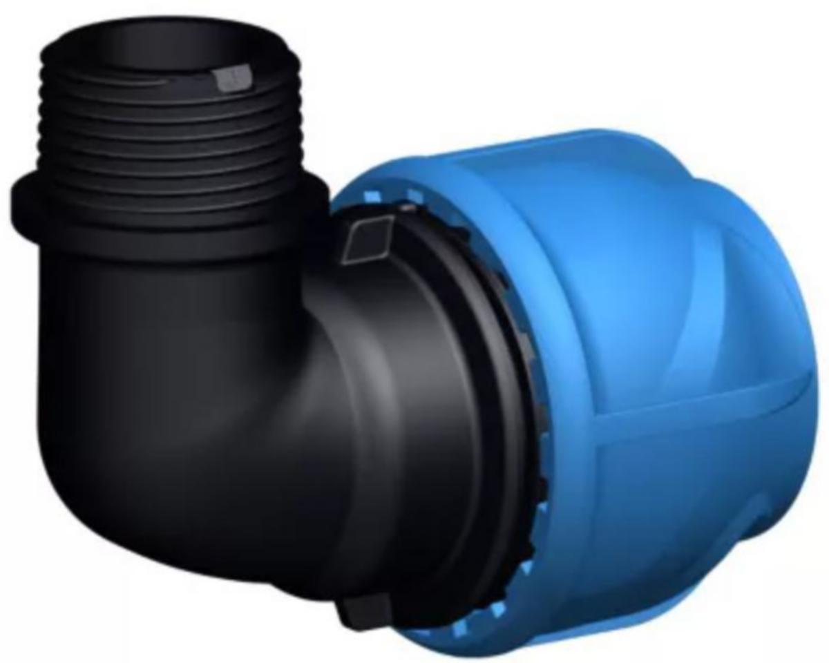 Kulmaliitin iJOINT uk - MUOVIPUTKENLIITIN KULMA 90 AST 50-11/2" UK PN16 IJOINT