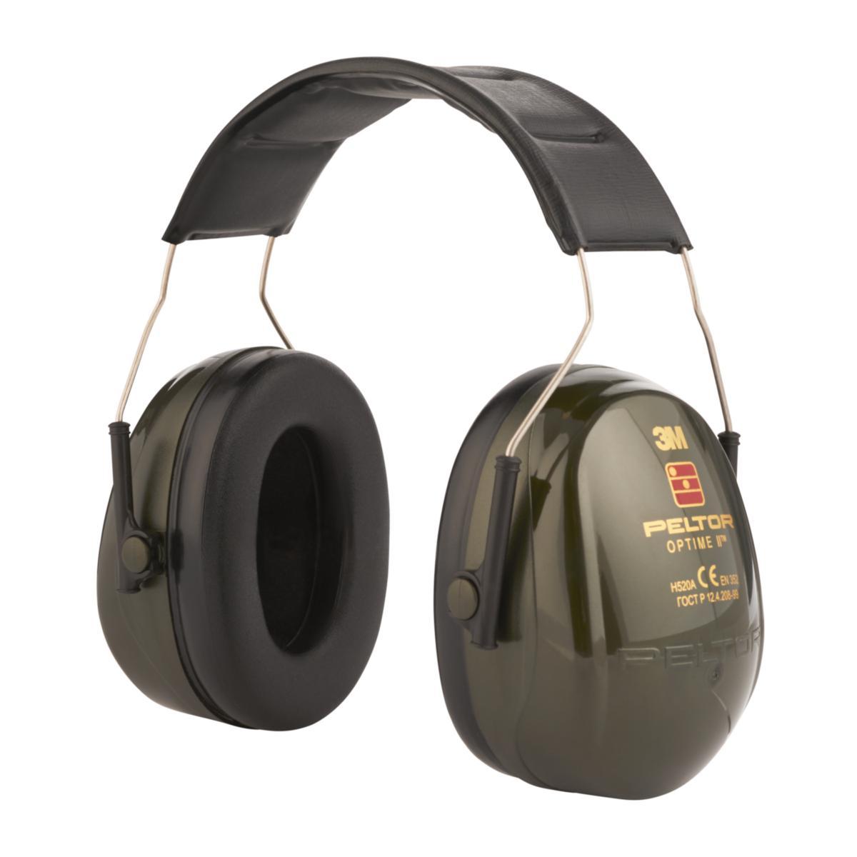 Kuulonsuojain 3M Peltor Optime II - KUULONSUOJAIN PÄÄLAKISANKA 3M H520A-407-GQ