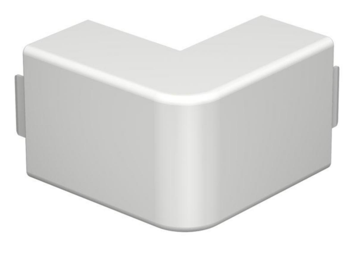 Ulkokulman kannet, OBO Bettermann - ULKOKULMA OBO HA 10020 10x20 RAL9010 VALK